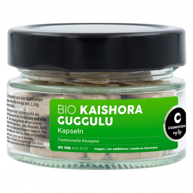 Organic Kaishora Guggulu, 80 capsules 