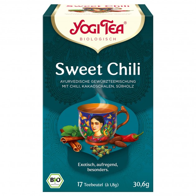 Organic Sweet Chili Tea Blend, 30.6 g 
