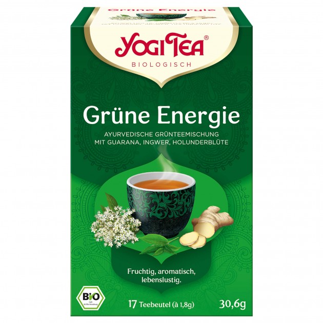 Organic Green Energy Tea Blend, 30.6 g 