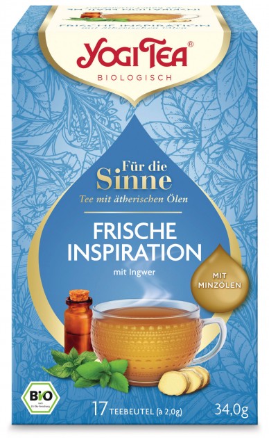 Organic For the Senses - Fresh Inspiration Tea Blend, 34 g 