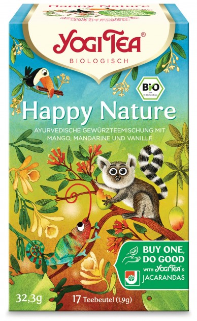 Organic Happy Nature Tea Blend, 32.3 g 