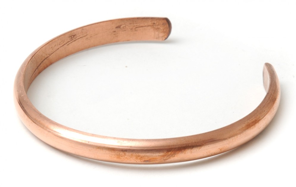 Plain copper bangle 