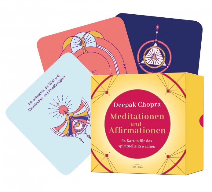 Meditations and Affirmations - 64 Cards for Spiritual Awakening by Deepak Chopra 