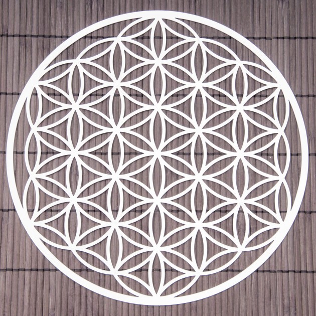 Flower of Life Stainless Steel Wall Decoration 