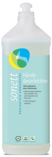 Hand disinfection, refill bottle 1 l
