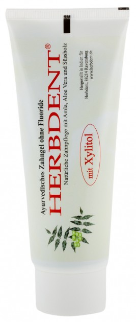 Herbdent, Ayurvedic tooth gel with xylitol, 80 ml 