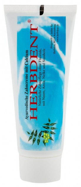 Herbdent, Ayurvedic toothpaste with calcium 