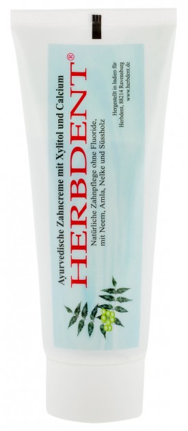 Herbdent, Ayurvedic Toothpaste with Xylitol + Calcium 