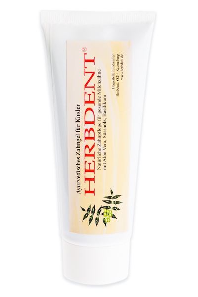 Herbdent, Ayurvedic tooth gel for children, 80 ml 