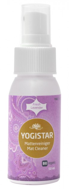 Organic yoga mat cleaner - fresh lavender - 50 ml 