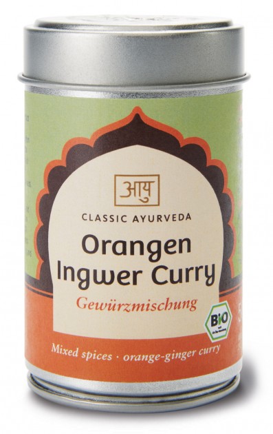 Organic Orange Ginger Curry Spice Blend, 50 g 