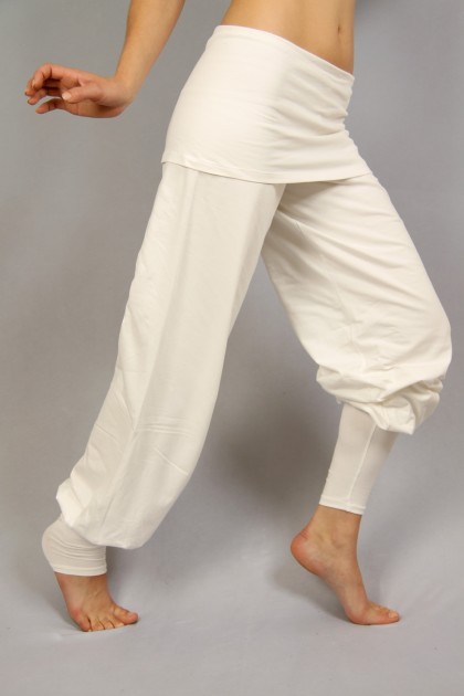Yogahose "Sohang" - weiß XL