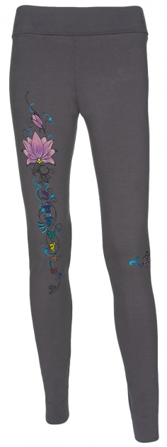 Yoga leggings "Synergy Chakra", grey M