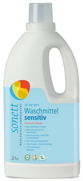 Detergent liquid sensitive, 2 l 