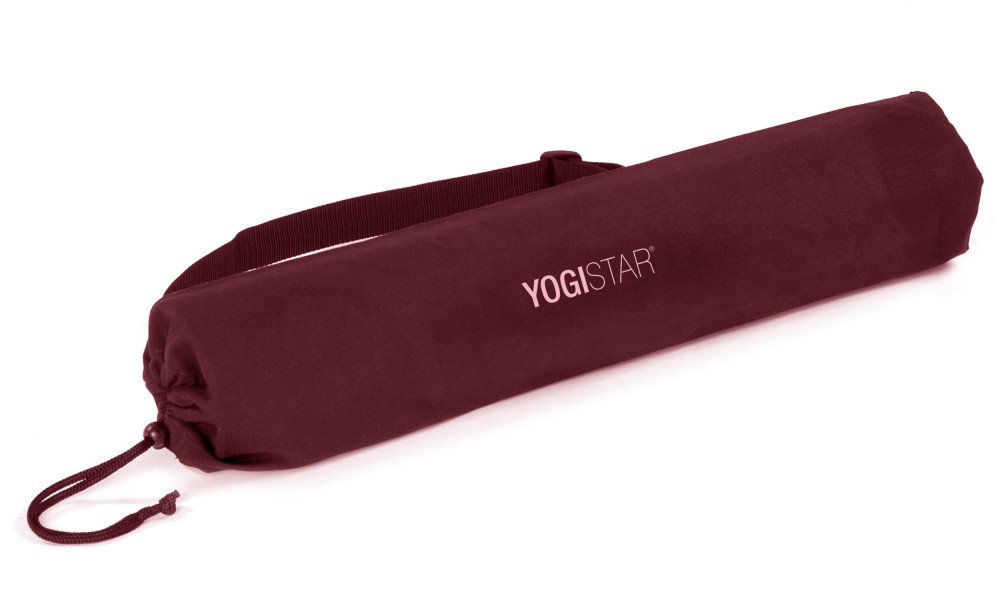 Yoga carrybag yogibag 'Basic' cotton bordeaux