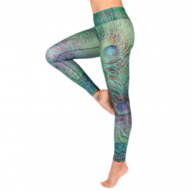 prAna Transform High Waist Legging - Jadeite Heather - SALE - Yoga Specials
