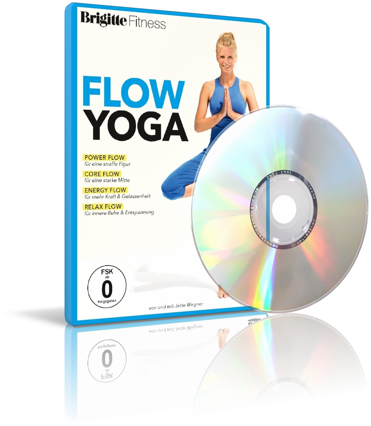 YOGISHOP | Flow Yoga mit Jette Wegner (Brigitte Fitness) DVD | Yoga,  Yogamatten & Yoga-Zubehör