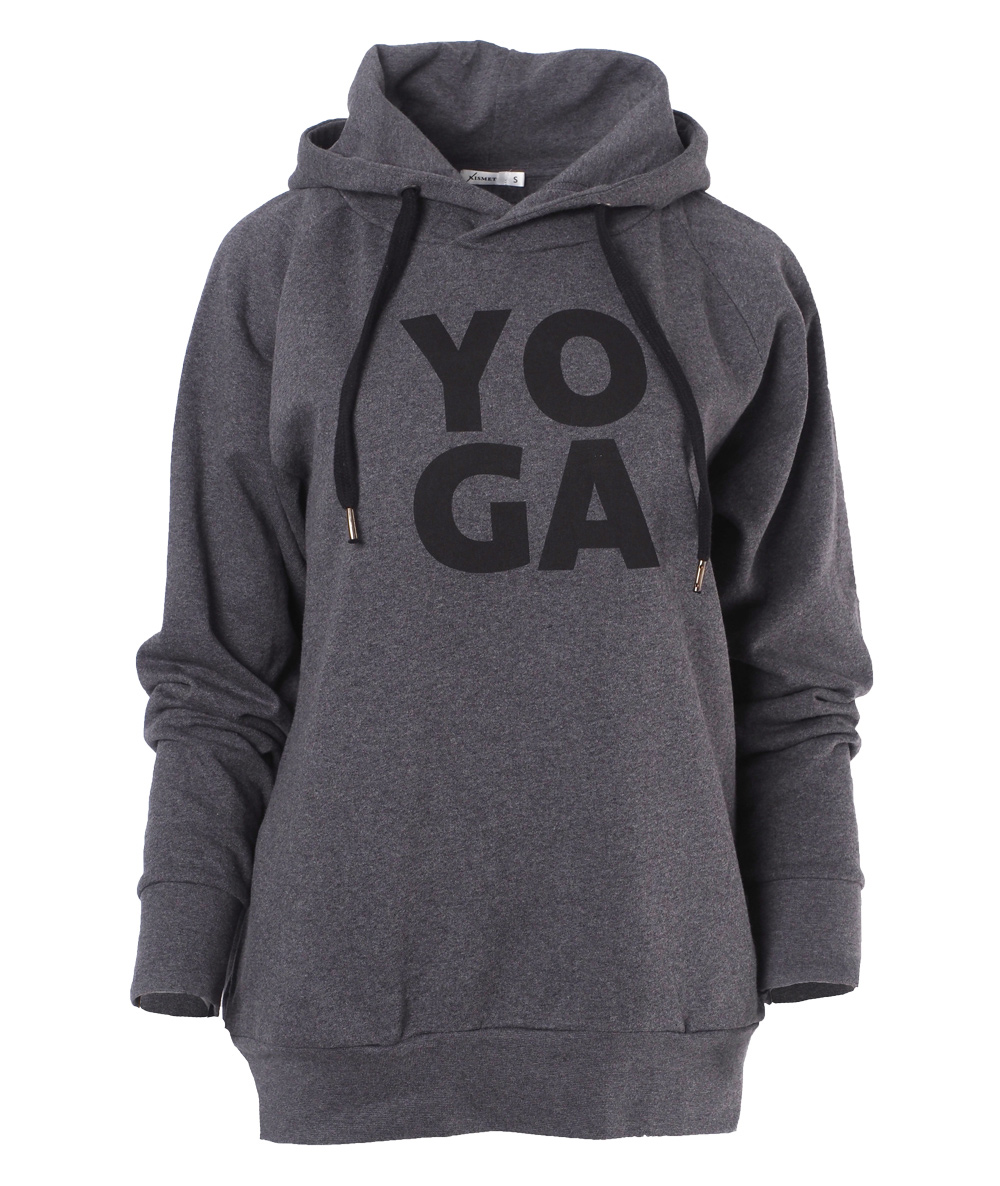 YOGISHOP | Yoga-Hoodie Rudra - grey marl | Yoga, Yogamatten & Yoga-Zubehör